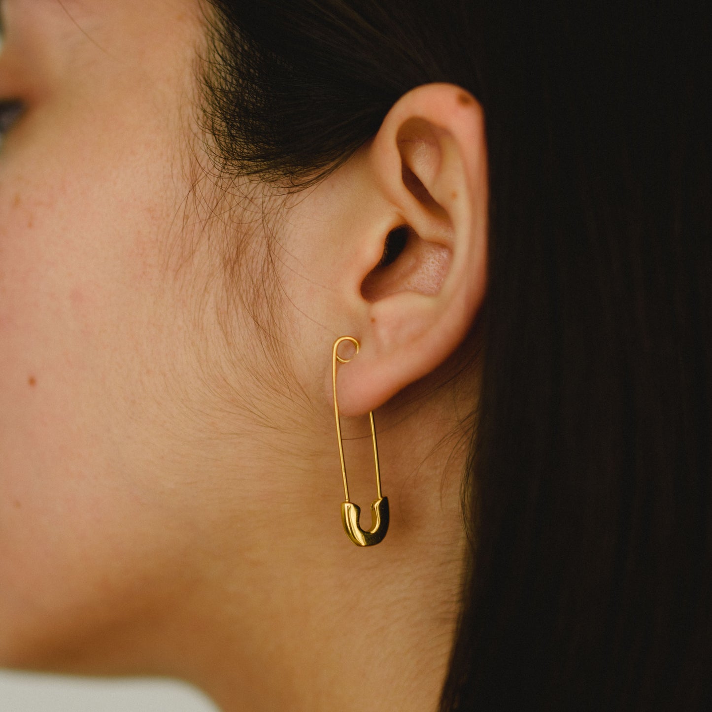Aretes Safety Pin Classy
